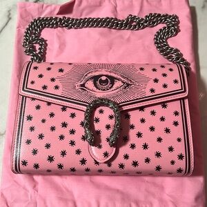 Authentic Extremely Rare Pink Dionysus Chain Wallet - Gucci Garden Collection